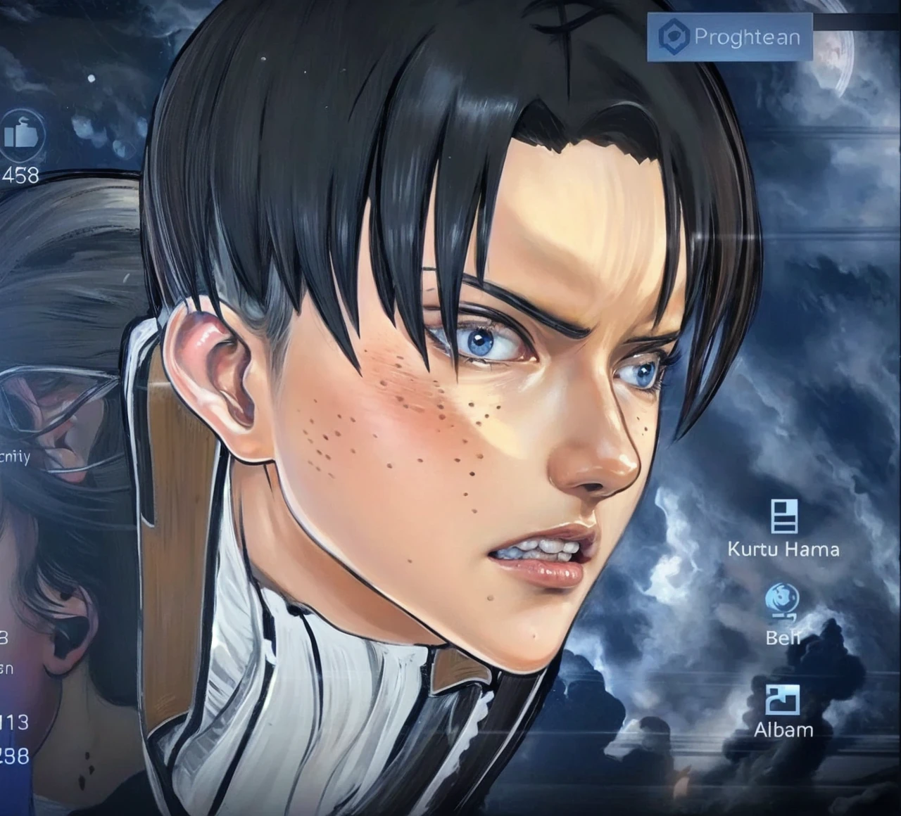 best quality, face focus, soft light, ultra high res, (photorealistic:1.4), RAW photo,
1japanese boy, solo, cute, (pupil, lights in the eyes), detailed beautiful face, (small chest),(high resolution detail of human skin texture),
(long hair),
indoor,
Damask Shirt Dress,
(portrait)