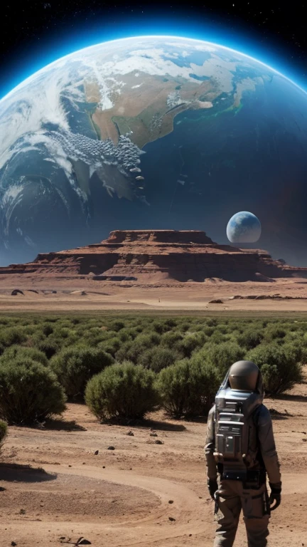 A planet inhabited by extraterrestrial life forms known as "Aliens",