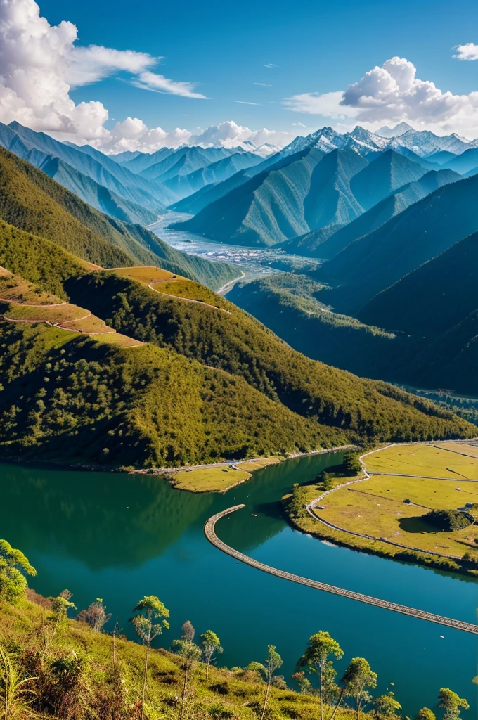 Create a visually appealing poster promoting tourism in Arunachal Pradesh,
emphasizing places that are of tourist attraction, climate, and the optimal
time to visit.