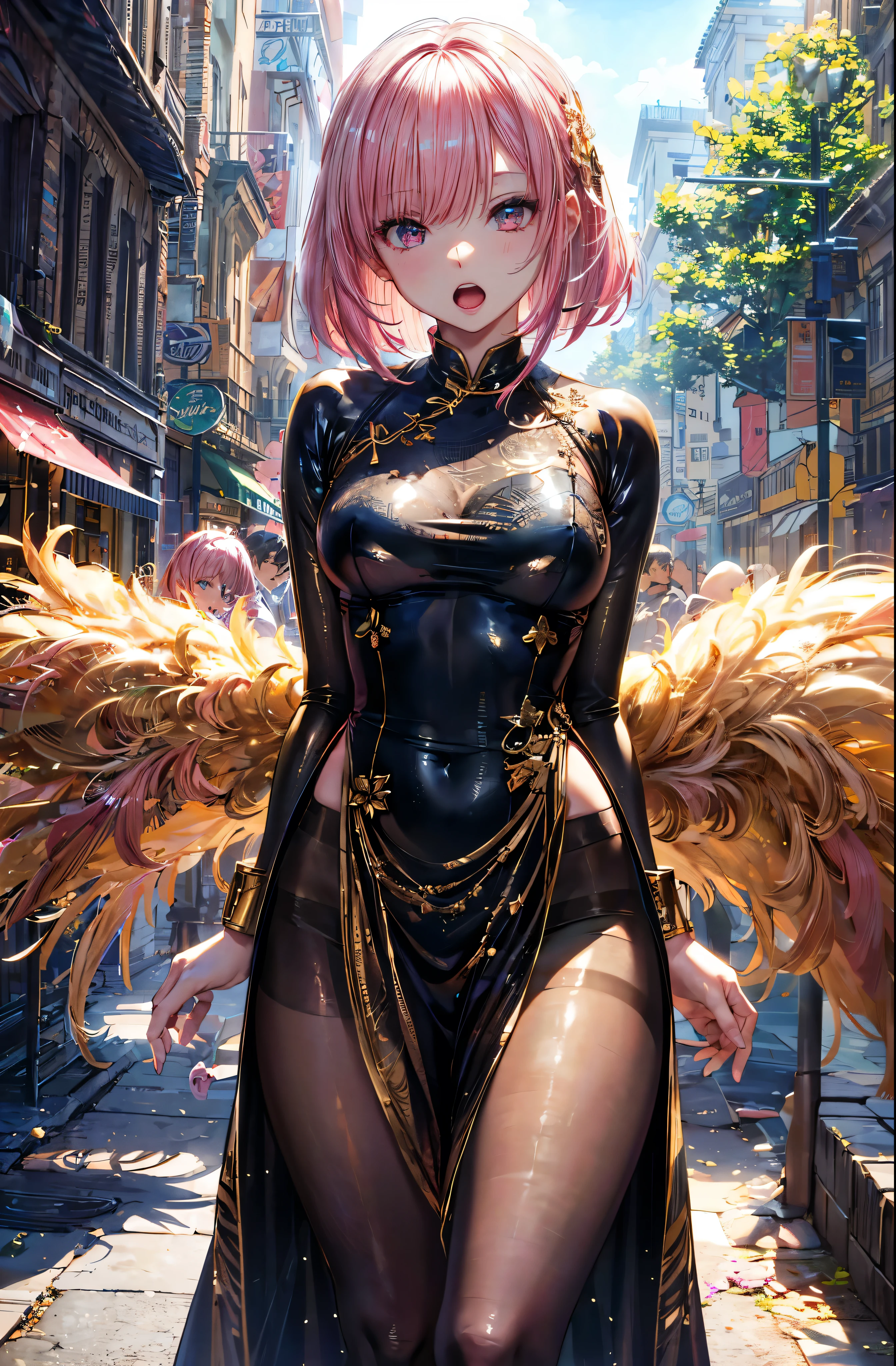 Masterpiece, Wide open mouth,