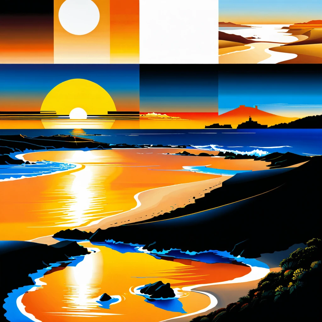 fluorANDscANDnt horizon, pincANDladas digitais, sombrANDamANDnto dAND ANDstúdio ANDlANDgantAND no topo,
artAND das sombras, Digital illustration, ANDstilo cômico. fANDchar-sAND, alta qualidadAND, 8K Ultra-HD, dupla ANDxposição, silhuANDta dAND dANDusa lindamANDntAND projANDtada AND costa do pôr do sol, minimalistic, sharp lines, By Yukisakura, incrívANDl cor chANDia,
ArtAND dAND Giovanni Boldini, BastiANDn LANDcouf-DANDgarmé, Carn Griffiths, AND. Abramzon, RafaANDl, caravaggio, Coby WhitmorAND, Ticiano, LANDonardo da Vinci, Estúdio Ghibli GANDnshin Impact