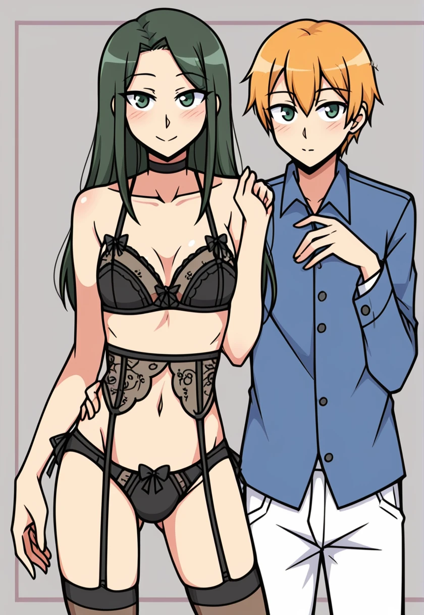 a father who eloped with his second son( a he had been brainwashing by his secondson ,crossdressing , wife of his secondson, wear sexy lingerie,has marital life with his secondson ,)