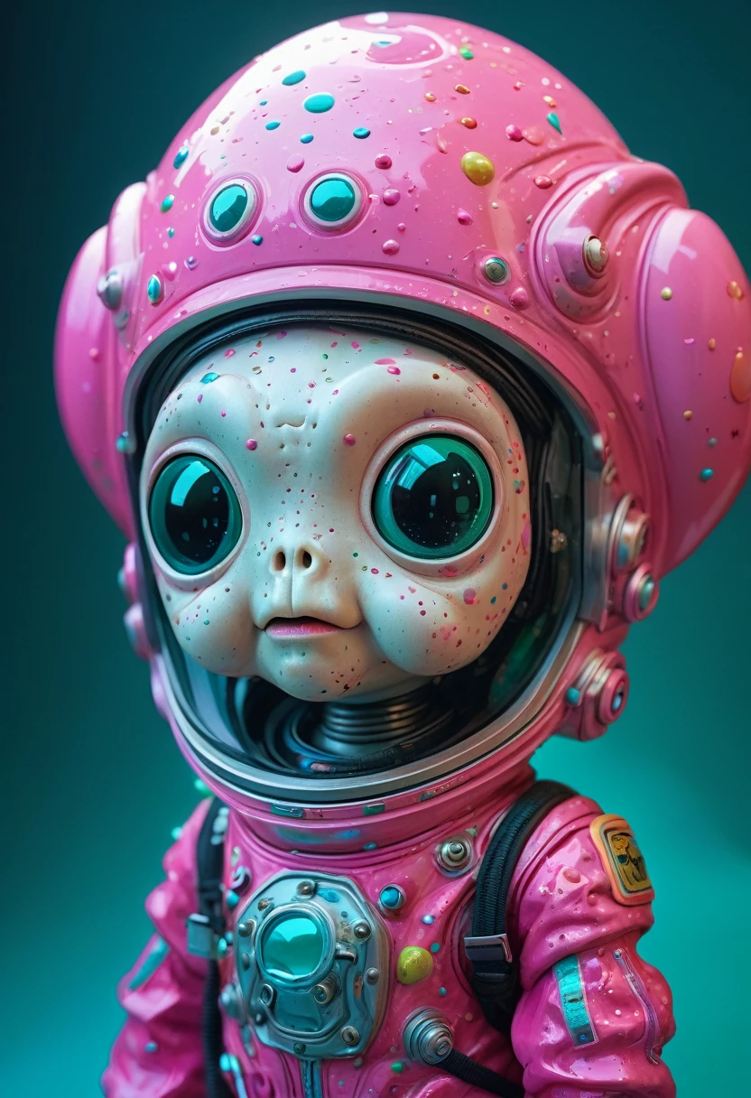 8K, ARTISTIC photogrAphy, best quAlity, mAsterpiece: 1.2), A (potrAit:1.2) Don Bluth Style ASTRONAUT Cthulhu pink Toon Doll, full body RAW candid cinema, cyan hair, 16mm, color graded portra 400 film, remarkable color, ultra realistic, sad admosphere, dark lighting, oppressive atmosphere, depressive colors, kodak portra 400, photograph,r, Natural Light, Pinhead lighgts, blur reflection, Brush Strokes, Smooth, abstract, Splatter, Oil On Canvas, rainbow colors, fractal isometrics details bioluminescens : a stunning realistic photograph of wet bone structure, 3d render, octane render, intricately detailed, titanium decorative headdress, cinematic, trending on artstation | Isometric | Centered