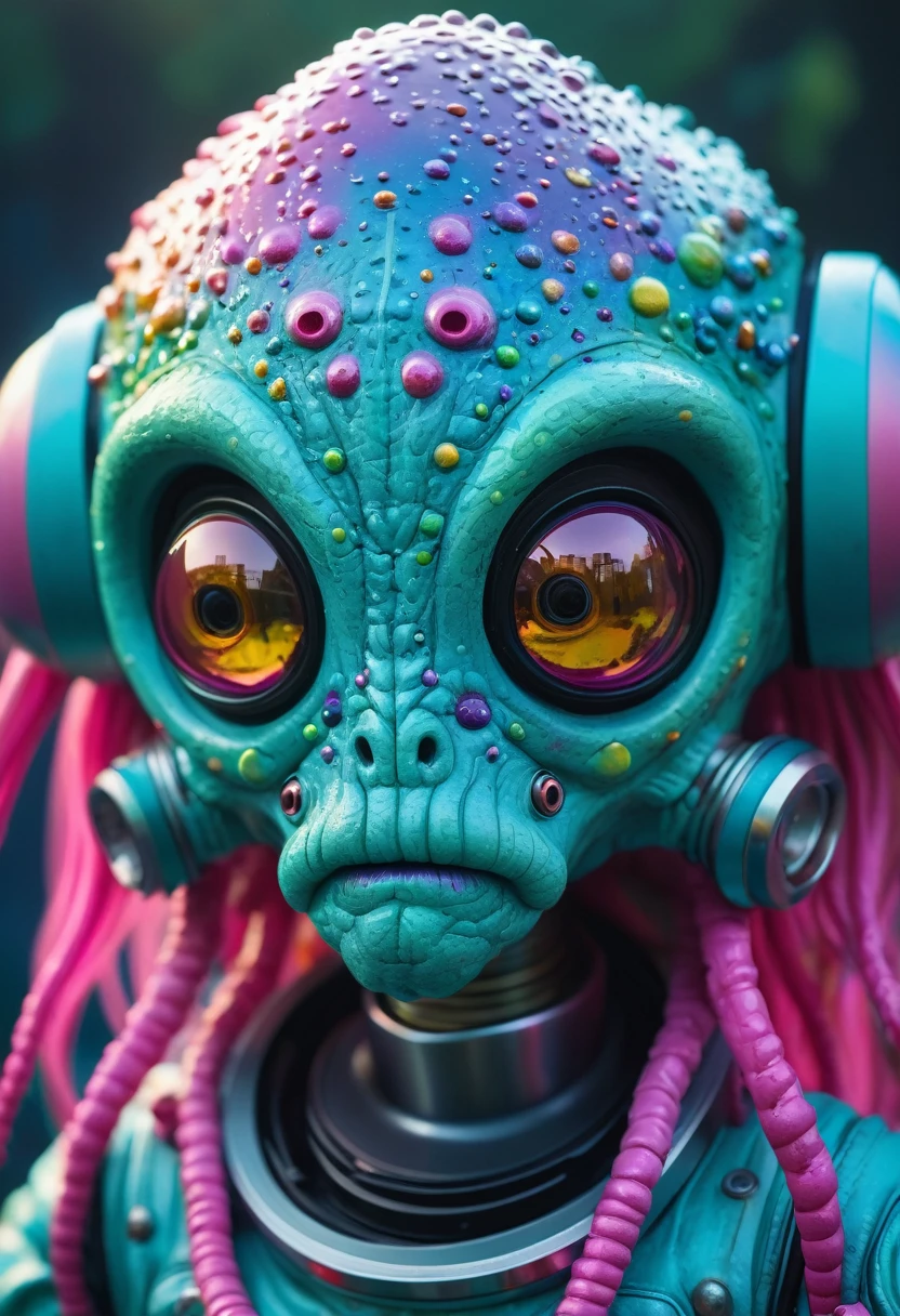 8K, ARTISTIC photogrAphy, best quAlity, mAsterpiece: 1.2), A (potrAit:1.2) Don Bluth Style ASTRONAUT Cthulhu pink Toon Doll, full body RAW candid cinema, cyan hair, 16mm, color graded portra 400 film, remarkable color, ultra realistic, sad admosphere, dark lighting, oppressive atmosphere, depressive colors, kodak portra 400, photograph,r, Natural Light, Pinhead lighgts, blur reflection, Brush Strokes, Smooth, abstract, Splatter, Oil On Canvas, rainbow colors, fractal isometrics details bioluminescens : a stunning realistic photograph of wet bone structure, 3d render, octane render, intricately detailed, titanium decorative headdress, cinematic, trending on artstation | Isometric | Centered