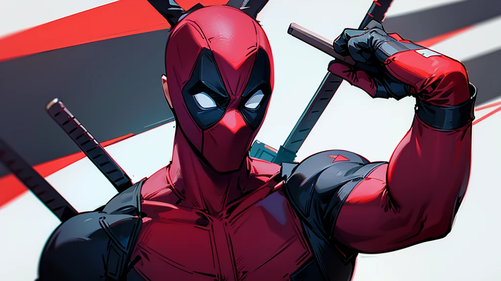 Deadpool playing mobile games