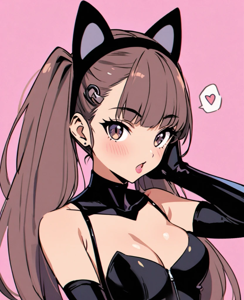 Ariana Grande as catwoman