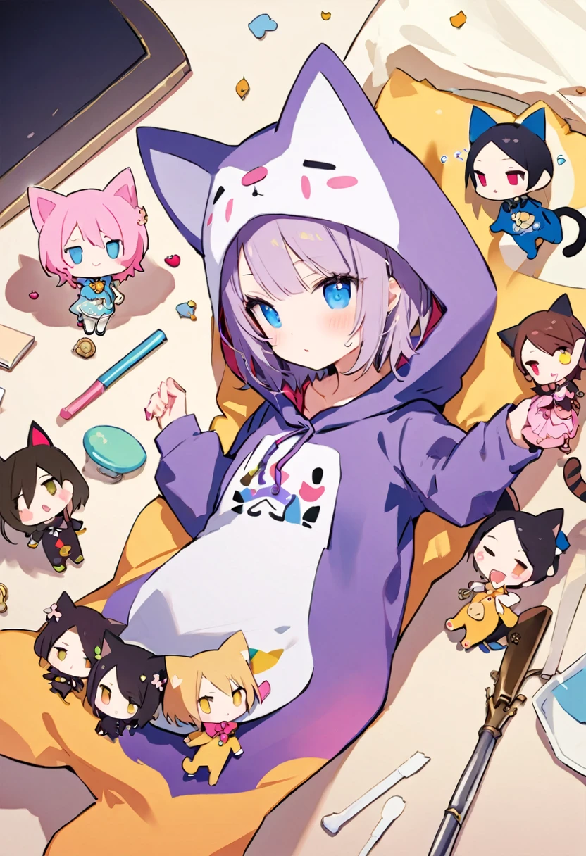 masterpiece, Highest quality, Illustration of the novel, High resolution, 18+ Adult content, Sensual, Intimate, Emotional, Passionate, romantic, sweet, Adorable, Innocent, Pure, Charmな, Charmな, Charm, mysterious, Charmな, Charmな, Immersive, Charmな, dream-like, Surreal, Imaginative, Whimsical, Artistic, Avant-garde, timeless, elegant, Sophisticated, chic, Sophisticated, personality, original, Charmな, ((chibi,Cute Lori:1.3)),nsfw, ((Cat costume:1.3)),((Beautiful Tears))、