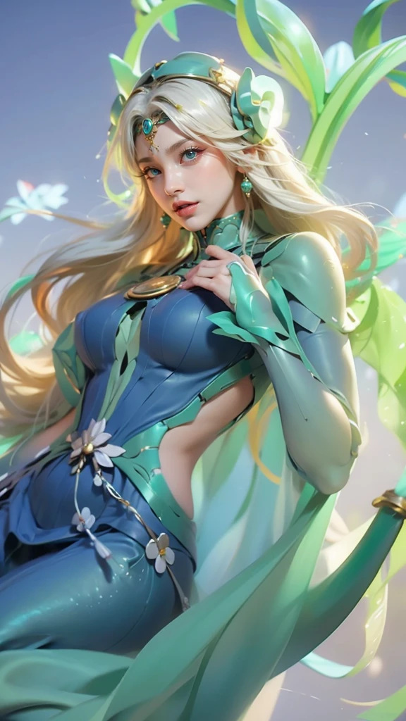 a close up of a girls  , white hair babe, big booobs ,  shadowbringers cinematic, 4 k detail fantasy, a beautiful fantasy empress, game cg, xianxia fantasy, xianxia hero, 2. 5 d cgi anime fantasy artwork, cinematic goddess close shot, ruan jia and artgerm, wow 4 k detail fantasy, hyperdetailed fantasy character