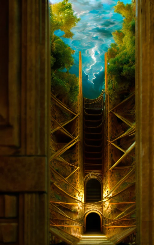 see the portal
gate to madness
locked forever
in a veil of shame
deny extraction
thirst for disgrace
watch his break
emperor's killed
light of the day
shadows of beyond
scaffold of steel
the throne has gone
dethroned emperor
dark colours, masterpiece, highly detailed, 4k resolution, 3d modelling,abstract art, Klee art