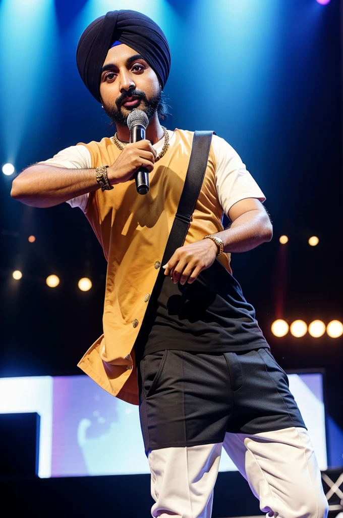 Diljit Dosanjh on stage
