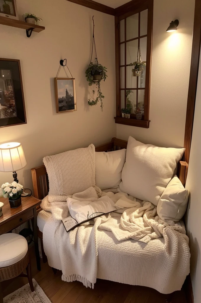 Pictures of &quot;home aesthetic design&quot;，Like a cozy home corner，Showcasing exquisite decoration and a cozy atmosphere。）
