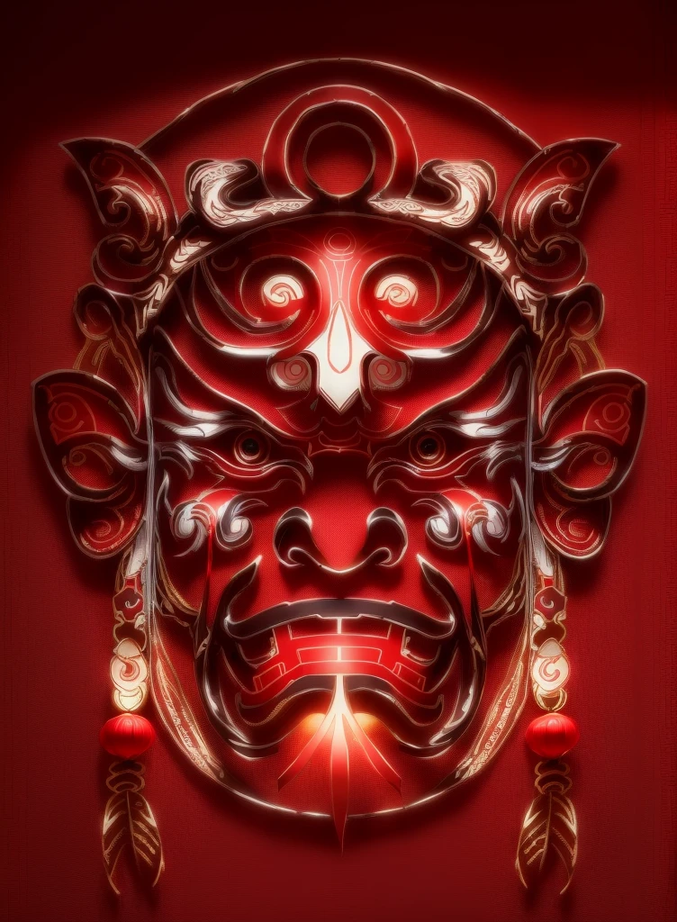 Nuo masks are an important part of Chinese Nuo culture,It is the original totem reappearance,It is an auspicious symbol for warding off disasters and welcoming good fortune.,It has been an important force for people since ancient times.。 The main expression method is to use the changes and decorations of the facial features to complete the character's toughness.、ferocious、ferocious、mighty、excoriating、steady、deep、calm、Heroic、Arrogance、treacherous、funny、loyalty、Honesty、Tough、perverse、kind、gentle、Yeon-ri、The image creation of kind and other personalities。