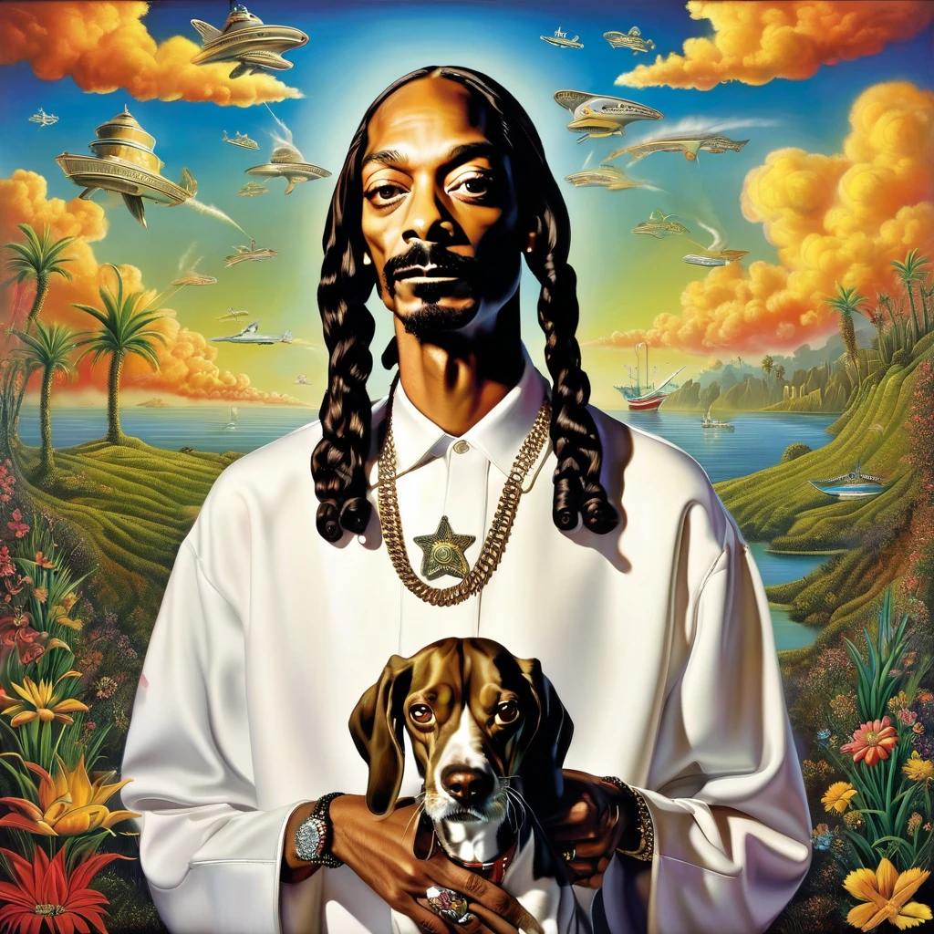 art surrealism Snoop Dogg
