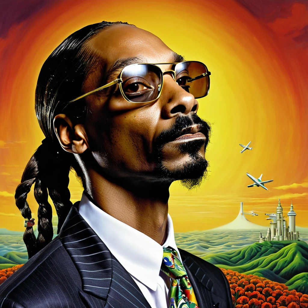 art surrealism Snoop Dogg