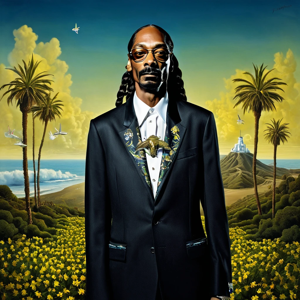 art surrealism Snoop Dogg