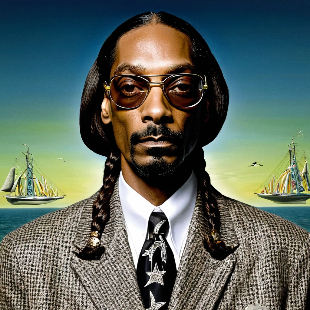 art surrealism Snoop Dogg