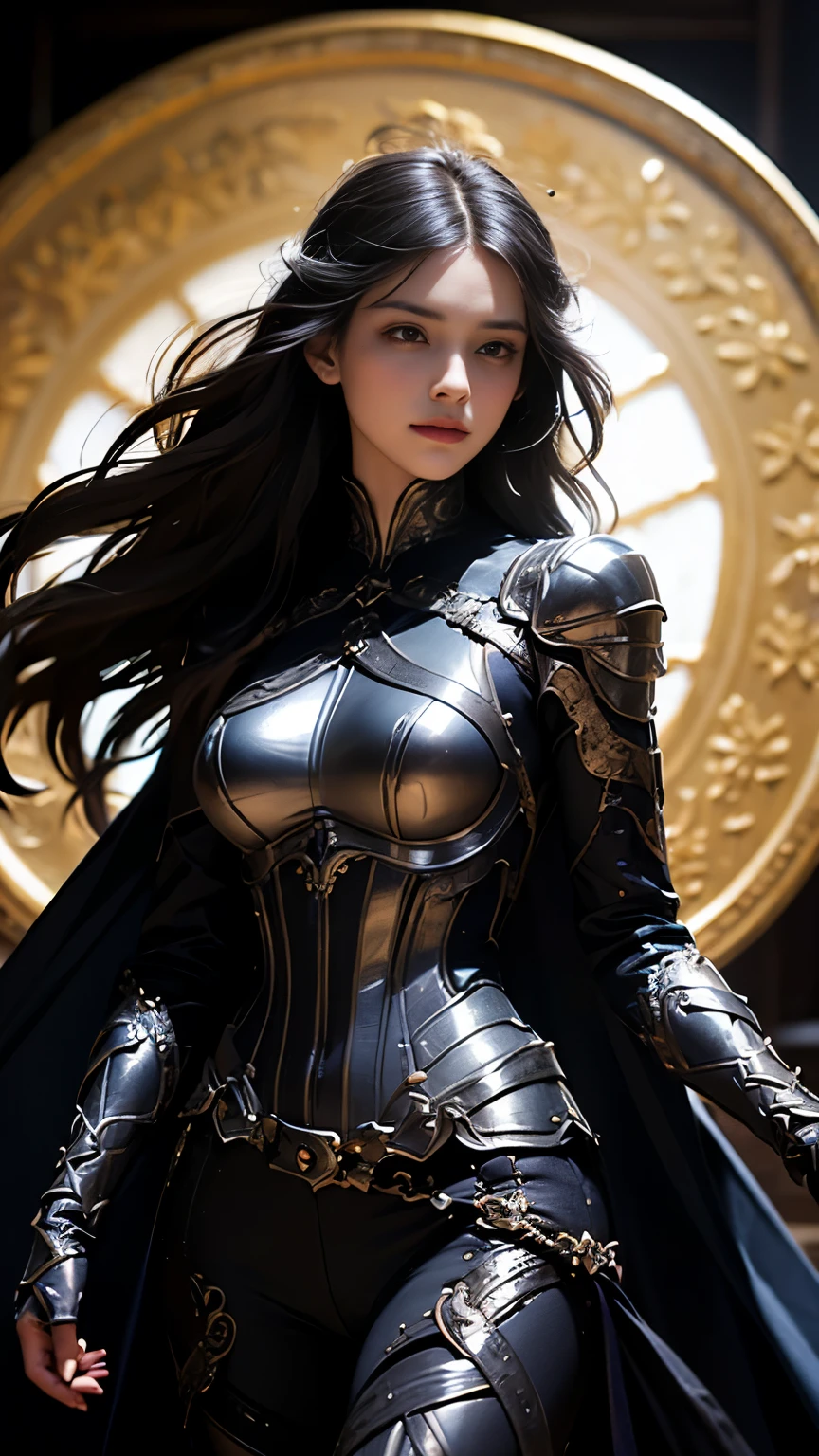 8K resolution, masterpiece, Highest quality, Award-winning works, unrealistic, sole sexy lady, healthy shaped body, 25 years old, white wavy long hair, hair band, big firm bouncing bust, ancient roman military commander's armor, Complicated armor, royal coat of arms, elegant, Very detailed, Digital Painting, artステーション, コンセプトart, Smooth, Sharp focus, shape, artジャム、Greg Rutkowski、Alphonse Mucha、William Adolphe Bouguereau、art：Stephanie Law , Magnificent royal background, Royal Jewel, nature, Full Shot, Symmetric, Greg Rutkowski, Charlie Bowwater, beep, Unreal 5, Surreal, Dynamic Lighting, ファンタジーart, Complex colors, Colorful magic circle, flash,  dynamic sexy poses