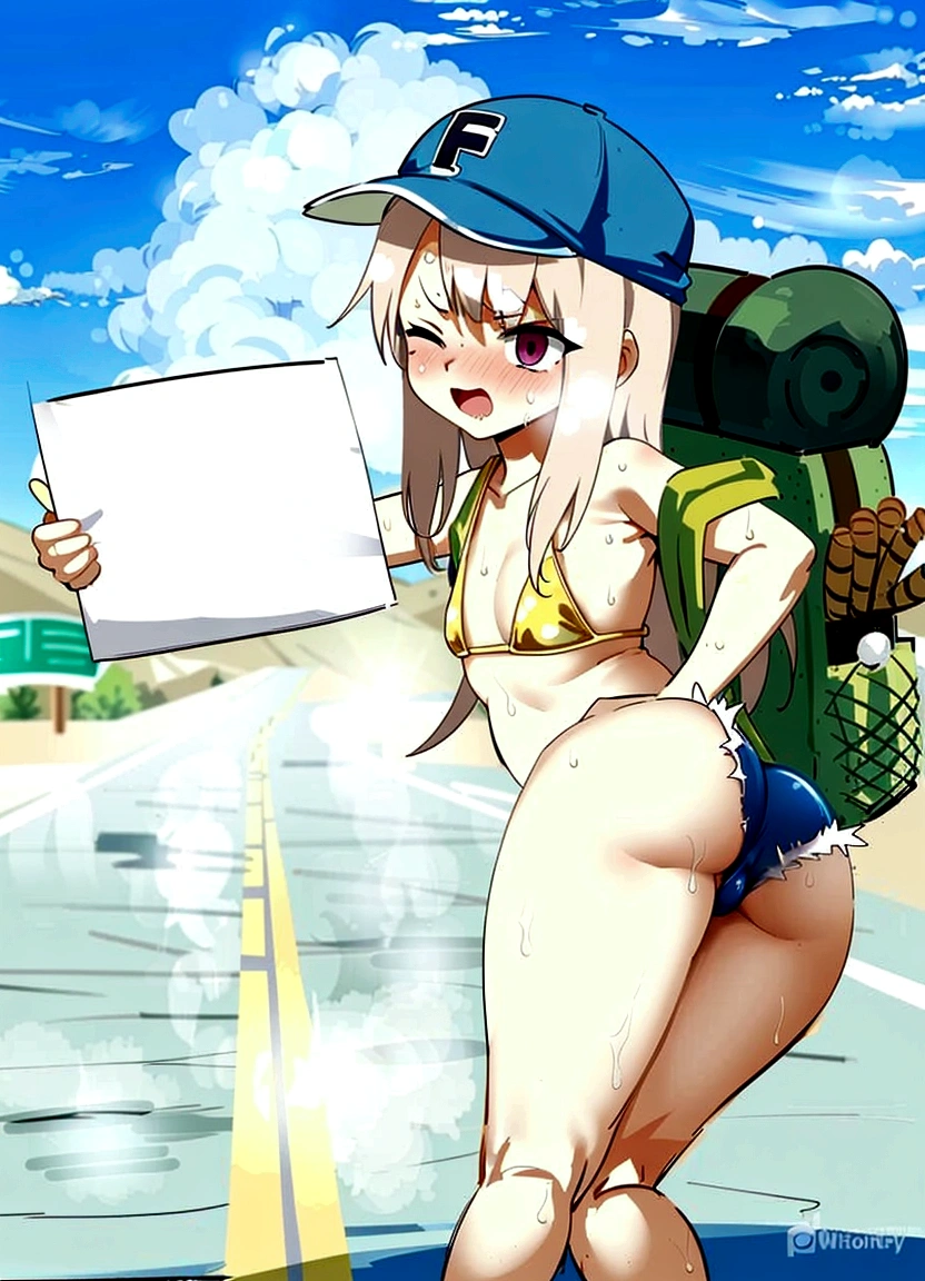clear line, sharp line, nsfw, sweaty, hot weather, hot, sweat, masterpiece, no watermark, body steam, steam comes out of body, many steam, embarrased, heatstroke, wet, lots of steam, steam comes out of legs, very hot weather, wet and sexy
