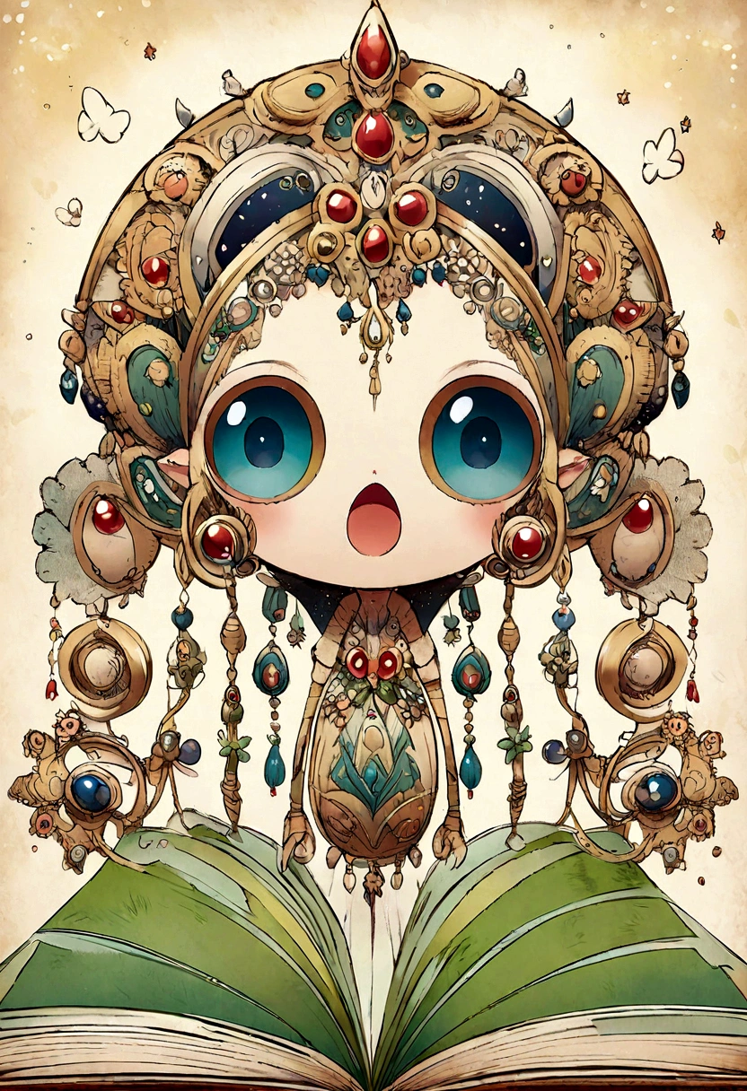 Textured children's book illustration