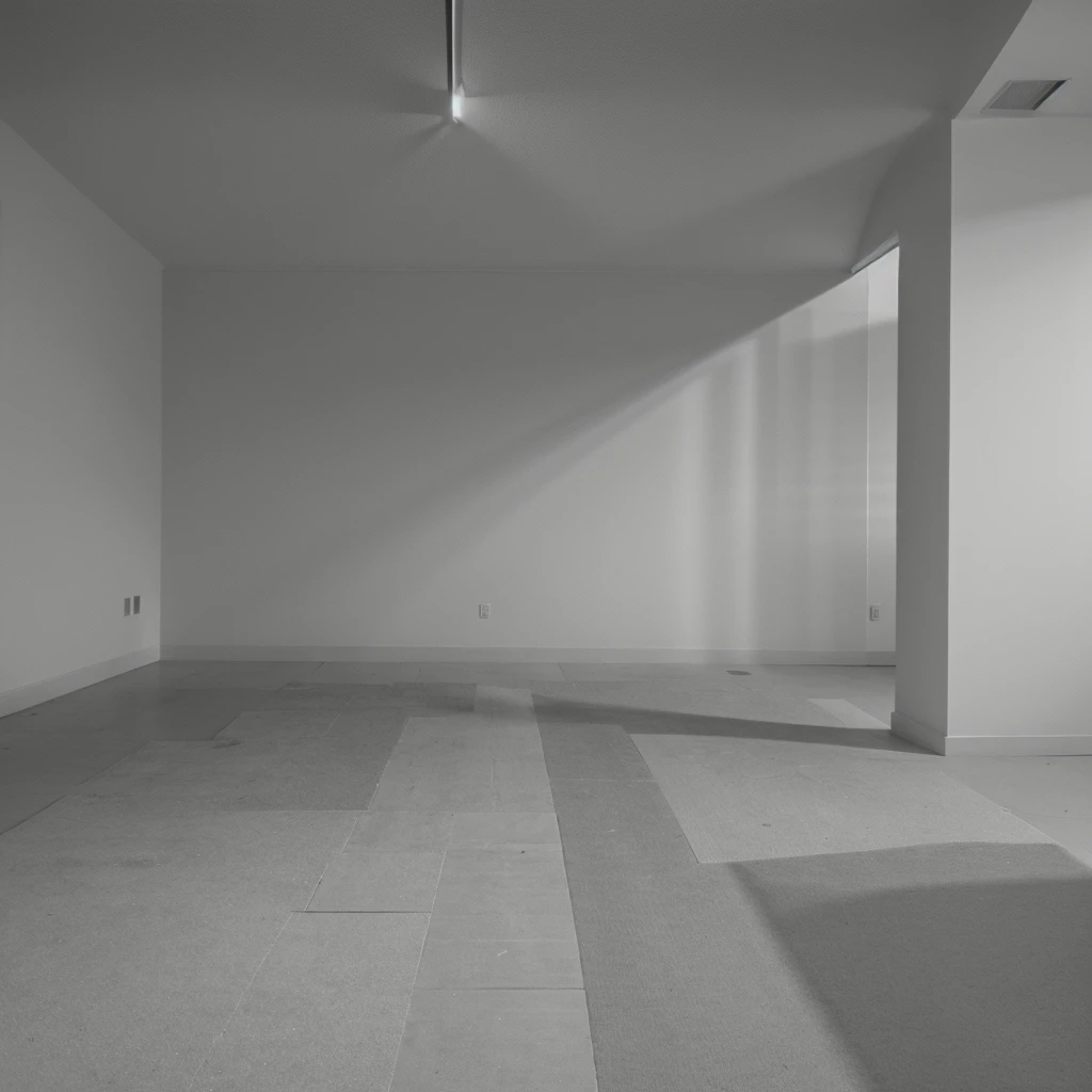 This image represents emptiness through simple elements and expansive empty space. It may feature a background with a solid color or empty area, lacking detailed or prominent objects. Using minimal colors and shapes enhances the feeling of emptiness and the absence of vitality.