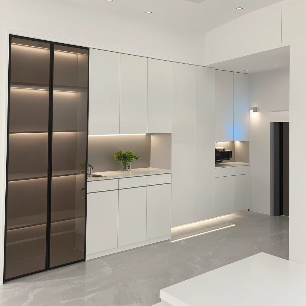 Modern entrance,Entrance cabinet,Bright tones,Modern texture,Clean floor,Real photography,Realism, Ray Tracing, Sony FE GM, Sony FE, Nikon, Canon, Ultra HD,Textured Skin, Highly detailed, Super details, High quality, Best quality, 16K,ultra-detailed, highres, extremely detailed,{{{masterpiece}}},{extremely detailed CG unity 8k wallpaper},best quality,Amazing,finely detail,独奏,cinematic lighting