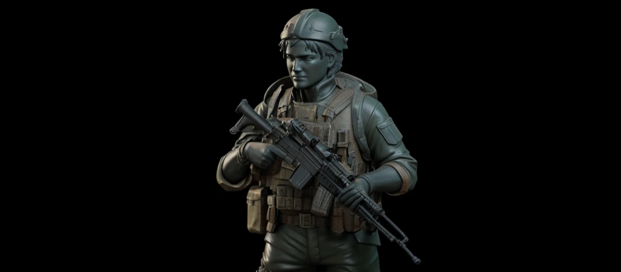Figurine , pfp , hq , 4k , 3d , realistic