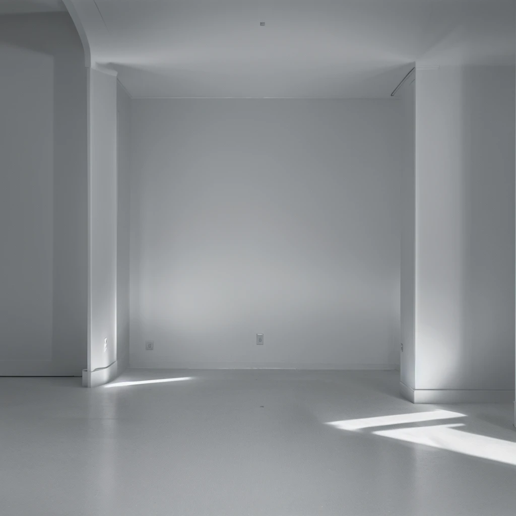 Creating an image to represent the emptiness of AI can be achieved by focusing on showcasing its mechanical nature and the absence of emotions or soul. The image will emphasize AI as a tool that functions according to commands, devoid of any feelings or emotions ,This image represents emptiness through simple elements and expansive empty space. It may feature a background with a solid color or empty area, lacking detailed or prominent objects. Using minimal colors and shapes enhances the feeling of emptiness and the absence of vitality.