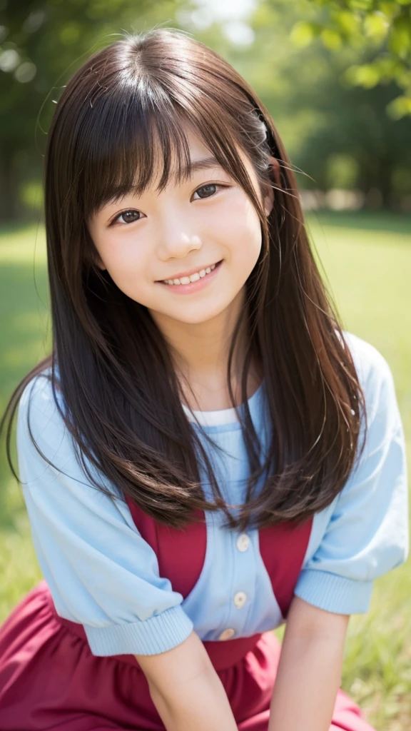 Reality，Photography by Yasuko Tomita、15 years old、smile、
cute、Hairstyle up