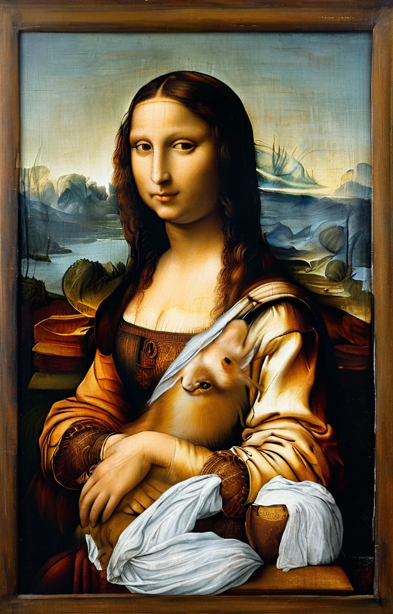 Leonardo da Vinci,Mona Lisa,Painting style