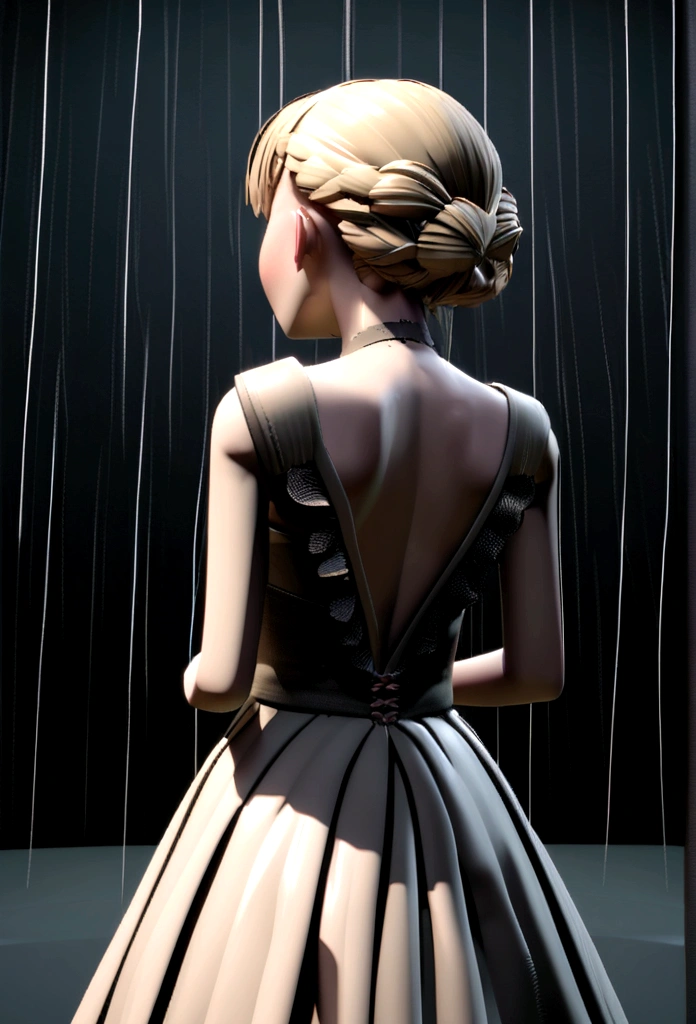 Sad girl,cry,darkness,Rainy Sky,。.。.。.。.。.。.。.。.。.。.。.。.。.。.。.。.。.。.。.。.。.。.。.。.。.。.。.3d,Deluxe,hard disk,Blonde Short,is crying,Turn your back