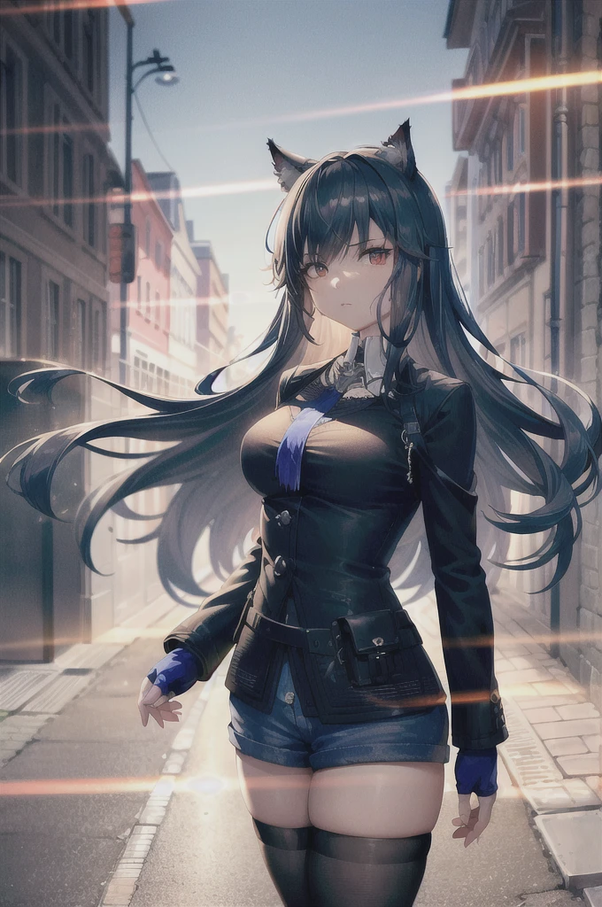 (8K, RAW Photos, Highest quality, masterpiece:1.4), Ultra-high resolution, (Realistic, photo-Realistic:1.48),Omertoza,One girl,(K-Pop Idols), (aegyo sal:1),cute, (super Bokeh night city center:1.25), Bokeh, night, signal machine, road signs, rain, after rain, Wet, Professional Lighting, Detailed lighting, Photon Mapping, Radio City, Physically Based Rendering,Black lace bikini, Backlight, Depth of written boundary, Natural light, Hard Focus, film grain, 1 meter shooting range, Professional photography, Shooting with Sony a9 II mirrorless camera, Fine grain, Realistic eyes, Detailed Shadows, View your viewers, Dog Ears, Detailed lighting,, Knee socks, black Knee socks, (Detailed Hair, Realistic hair, Realistic lighting, Realistic shadow, Realistic outfit), Realistic skin, (Gun on your hip:1), Realistic reflection of light from above, ((Put your arms behind your back)),(Hands Behind Back)