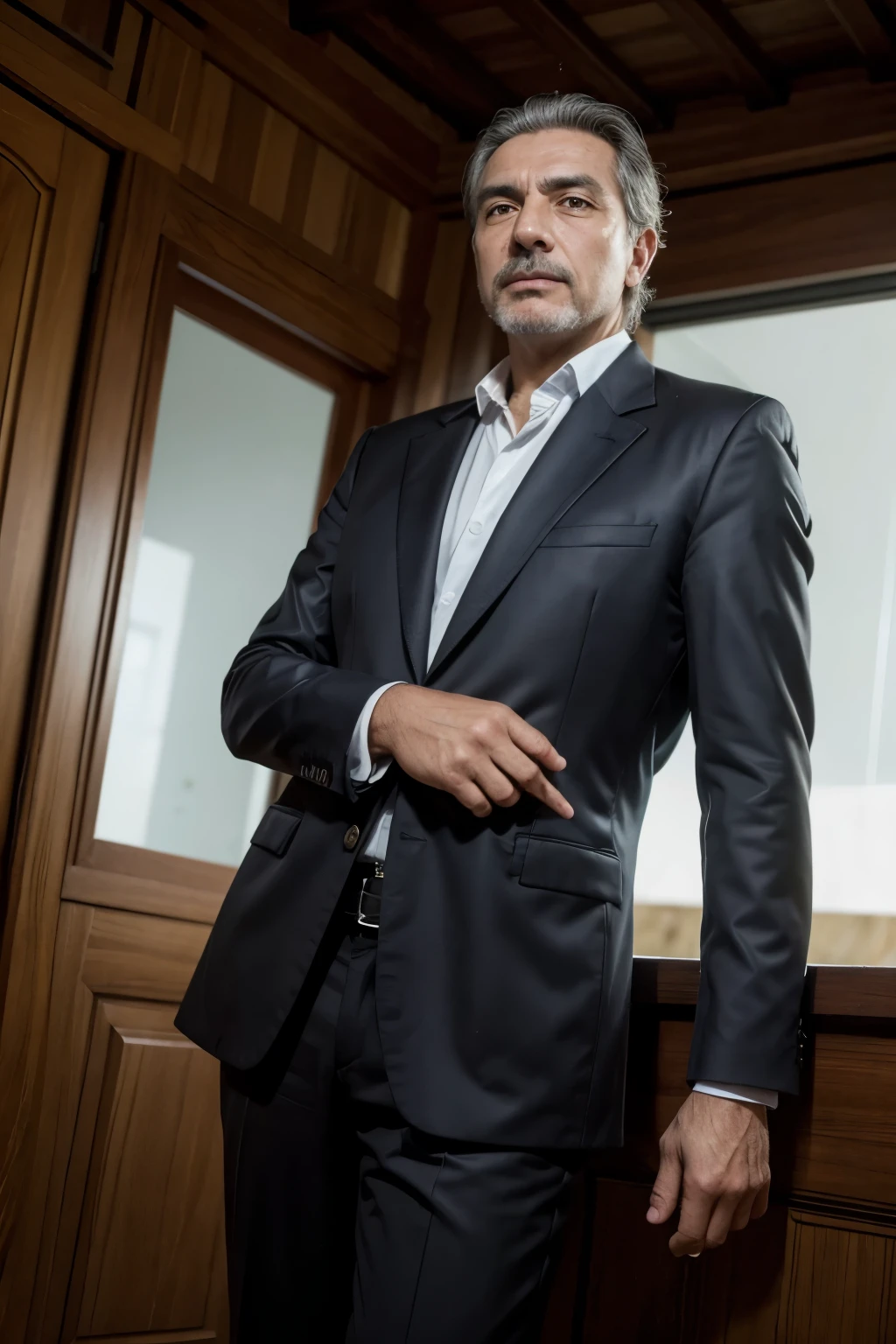 create a photograph of Minas Gerais businessman Francisco Paulo de Almeida, the Baron of Guaraciaba