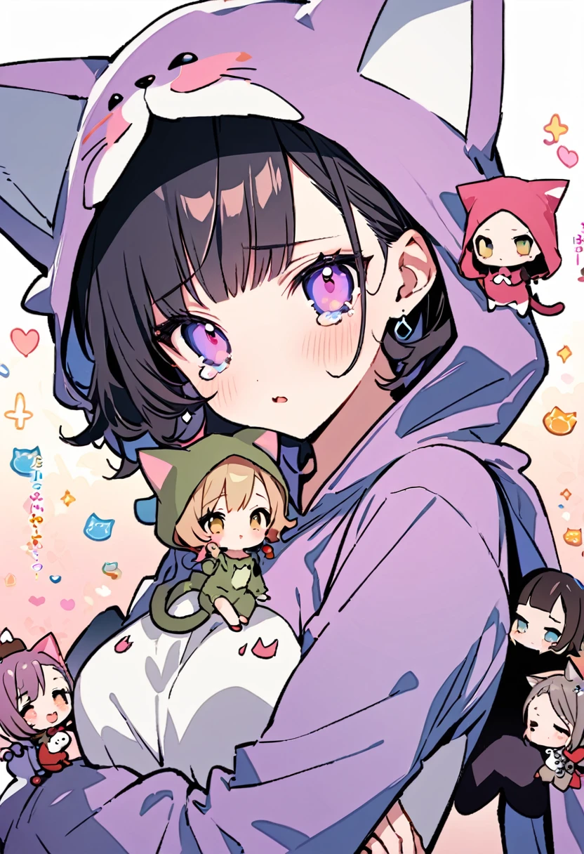 masterpiece, Highest quality, Illustration of the novel, High resolution, 18+ Adult content, Sensual, Intimate, Emotional, Passionate, romantic, sweet, Adorable, Innocent, Pure, Charmな, Charmな, Charm, mysterious, Charmな, Charmな, Immersive, Charmな, dream-like, Surreal, Imaginative, Whimsical, Artistic, Avant-garde, timeless, elegant, Sophisticated, chic, Sophisticated, personality, original, Charmな, ((chibi,Cute Lori:1.3)),nsfw, ((Cat costume:1.3)),((Beautiful Tears))、