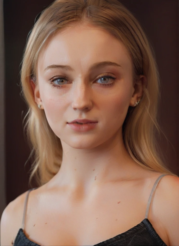 SophieTurner,masterpiece,beautiful,extremely detailed,(ultra high res),(8k UHD best quality), (realistic, photo-realistic:1.37), depth_of,field, blurry_background, photo_inset,Dramatic lighting,reference_inset,photo_background,brown_eyes,photorealistic,looking_at_viewer,1girl,shiny skin,detailed skin,(((sweater)))