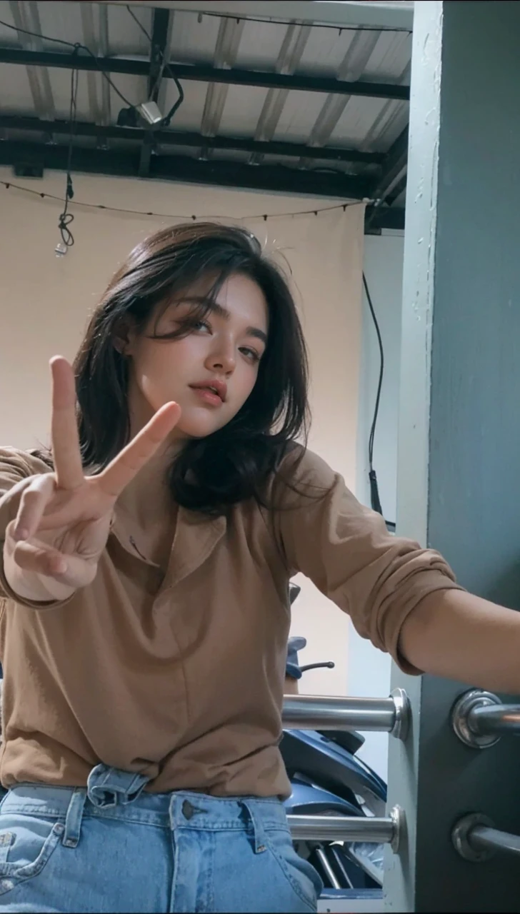 realistically, high resolution, soft light, fair, Tempting, y, White Americans, 18 years old, Tall and thin, Wearing USC volleyball uniform, stand completely, in the gym, face camera, 8K, masterpiece, masterpiece,