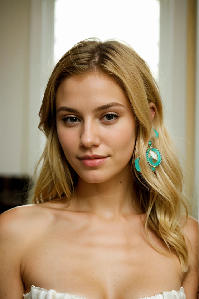 Beautiful blonde woman 