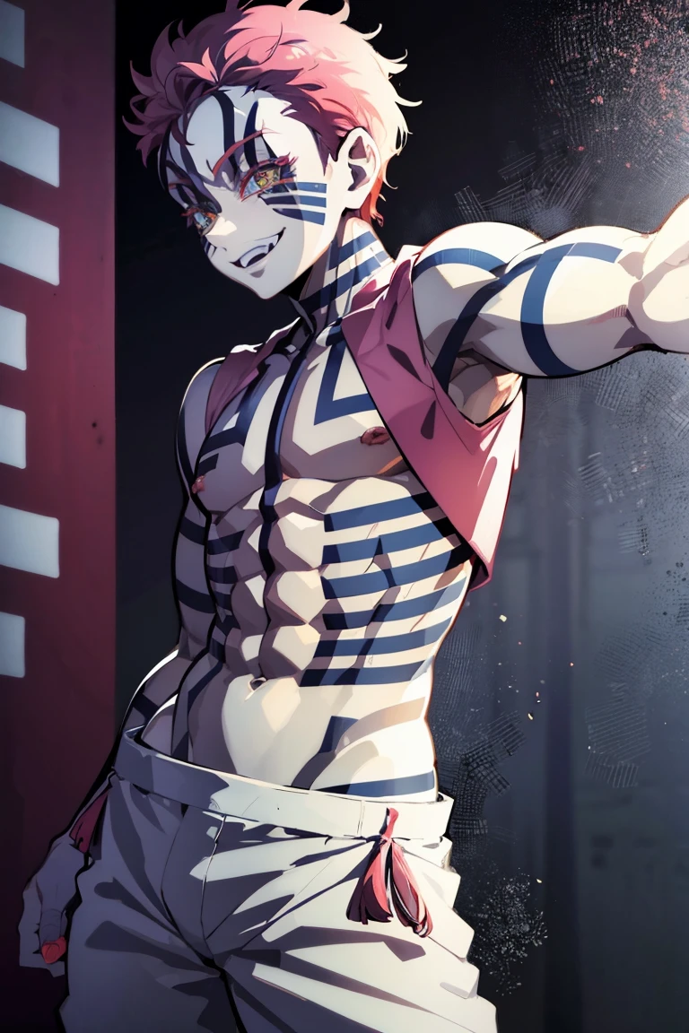 Agasa has no tattoos., Smiling in NSFW positions 