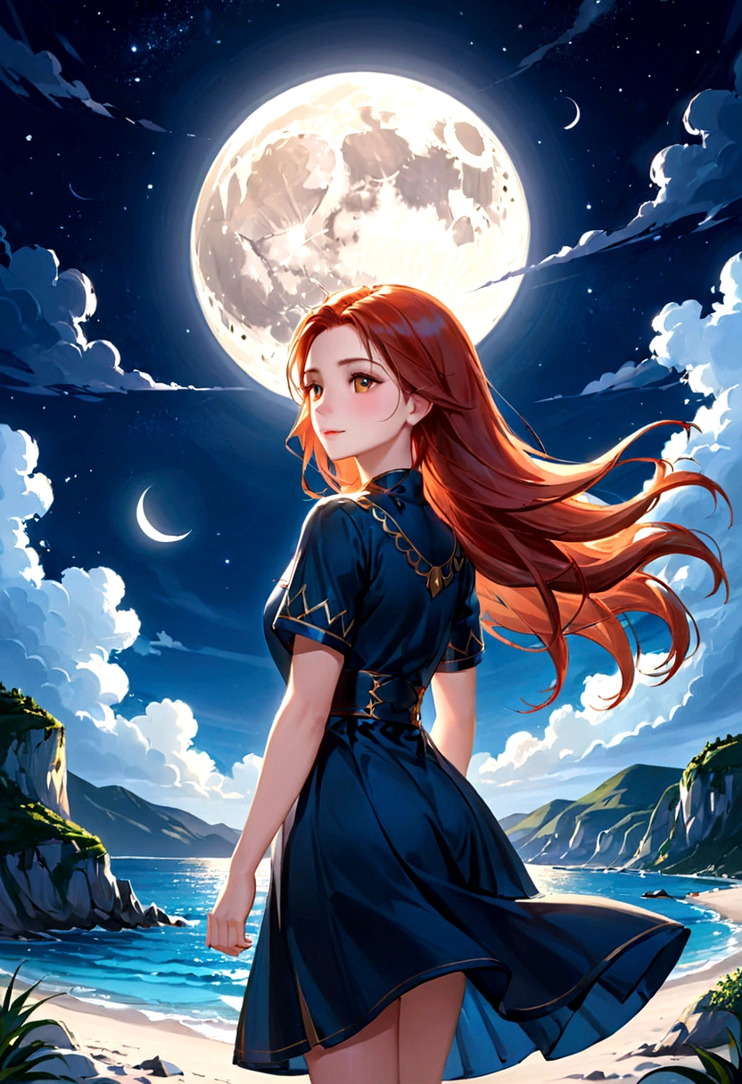 moon　night