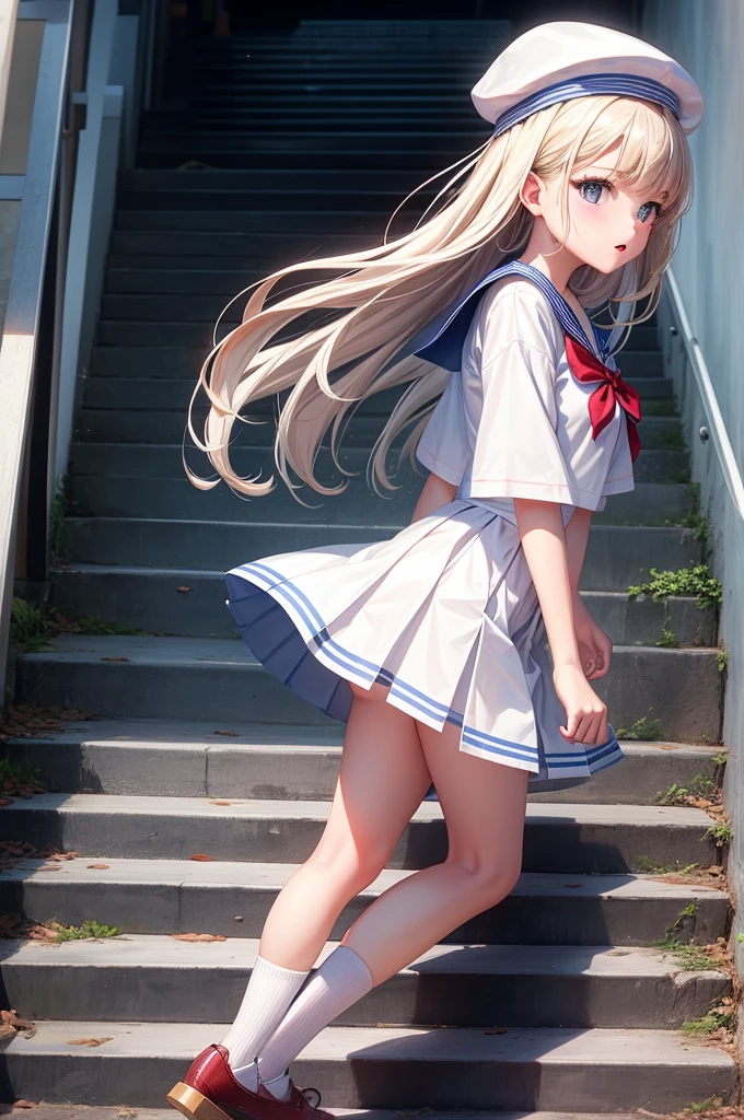 (cutest,cute girl,solo,girly,charming,adorable),(beautiful detailed eyes,beautiful detailed lips,extremely detailed eyes and face,longeyelashes),(smooth,flowing hair),(flawless, porcelain-like skin),(skin whitening, radiant complexion),(soft, delicate features),(innocent, captivating smile),(dainty, petite figure),(stylish and fashionable),(bright, cheerful colors),(playful, lively atmosphere),(natural lighting),(vibrant and lively background),(charming and relaxed pose),(pleasing composition),(high-resolution, 4K quality),(ultra-detailed),(realistic, photorealistic:1.37),(bokeh effect),(pastel tones),(subtle shadows and highlights),(soft, dreamlike ambiance),(girly,charming,adorable,JK_sailor:1.2).