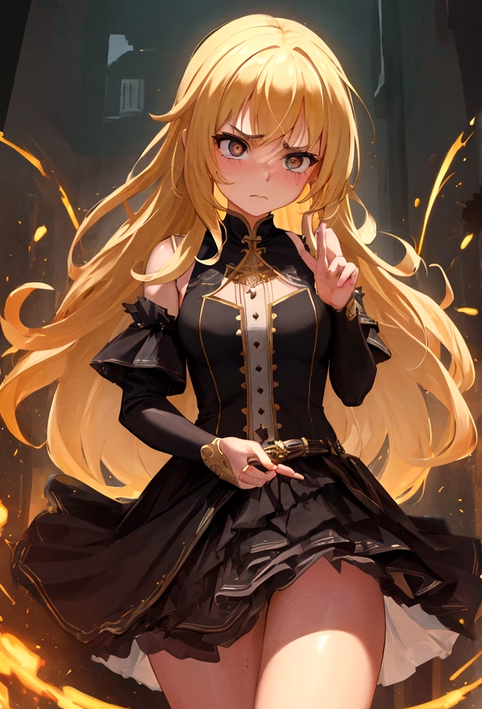 1girl, angry
masterpiece, hires, ultra-detailed