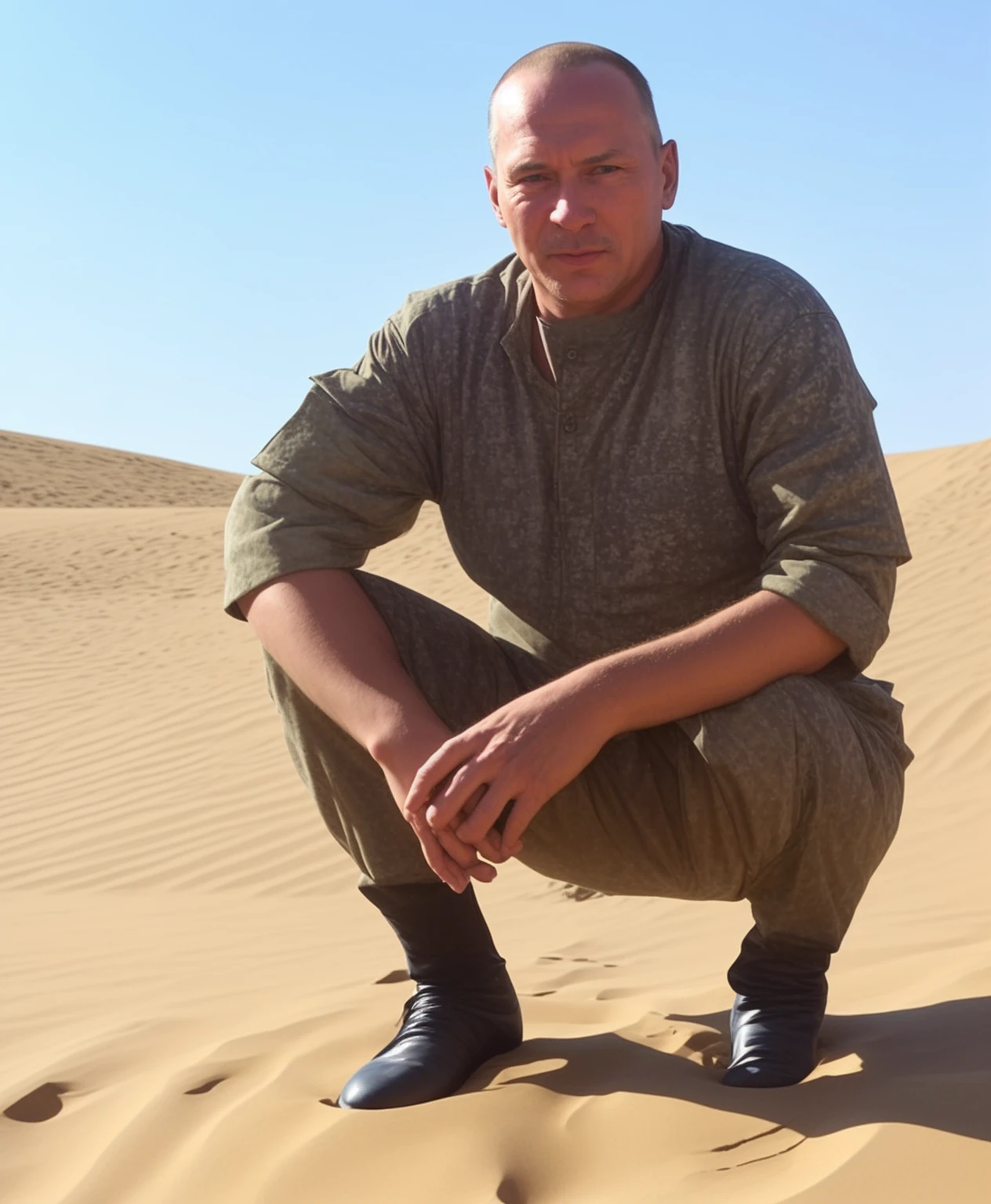 homem em frente a uma gigantesca montanha ao fundo, with arms crossed, Man in combat position, Quimono de jiu-jitsu, 8k, hyper realista, detalhado.