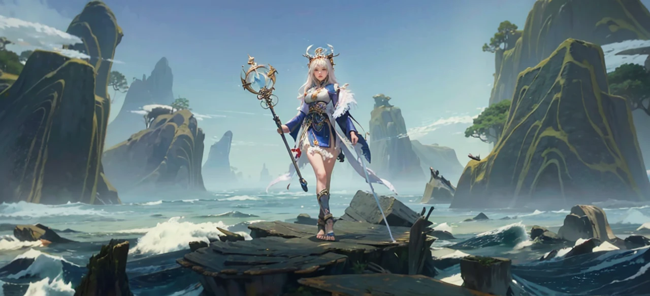 (1girl:1.3),solo,__body-parts__,
official art, unity 8k wallpaper, ultra detailed, beautiful and aesthetic, beautiful, masterpiece, best quality,Fantastical Atmosphere, Calming Palette, Tranquil Mood, Soft Shading,
Miko priestess, charm spell, talisman familiar, shrine maiden duties,