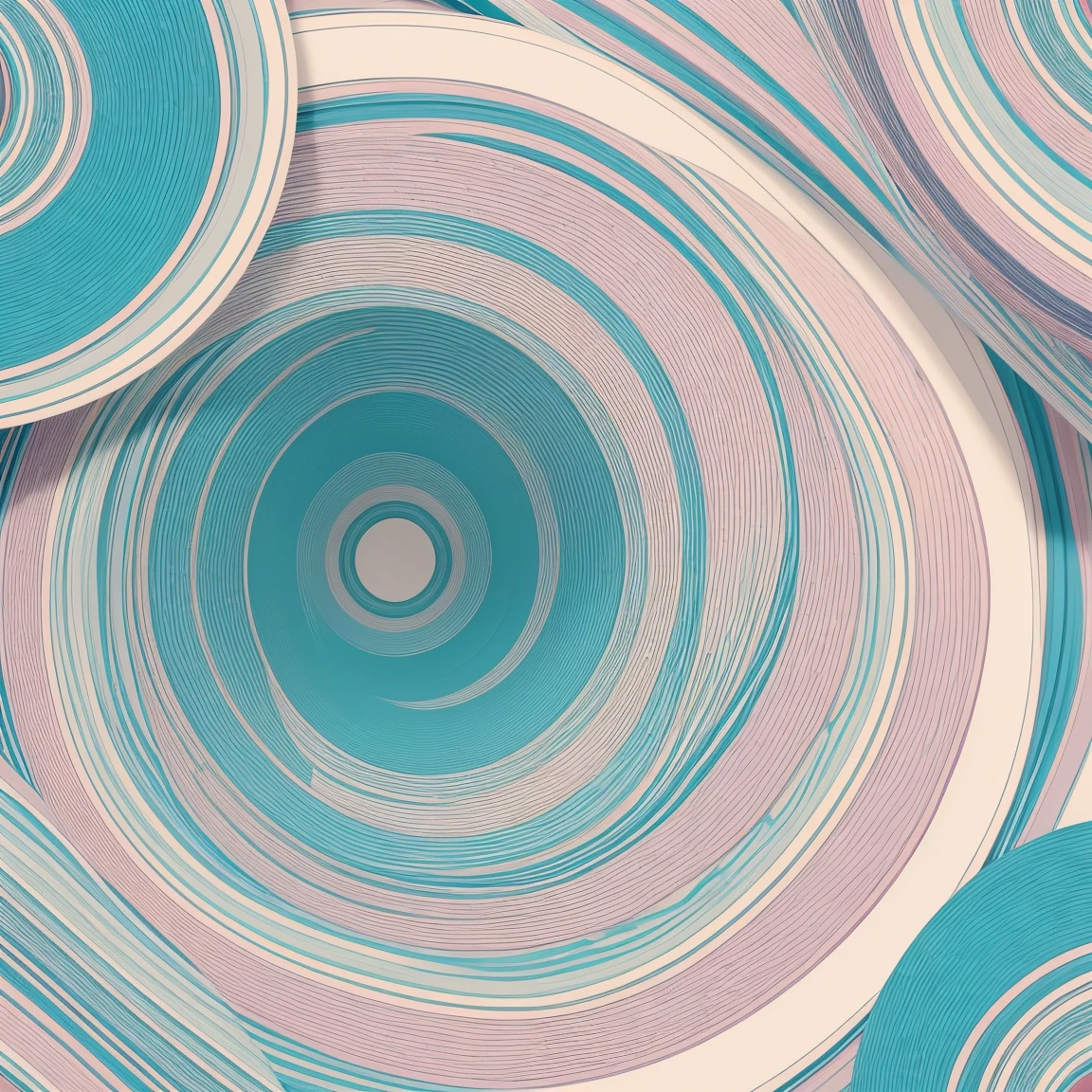 abstract flowing patterns, pastel neutral cool colors, poster (posterCubes style:1), repeating pattern