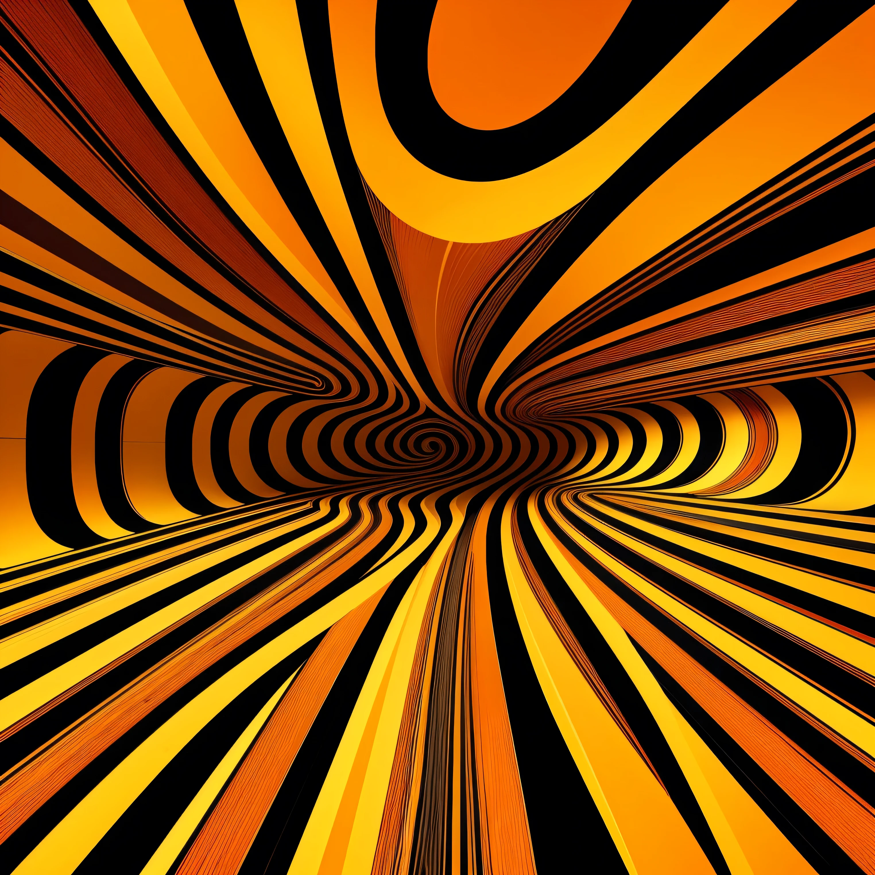 abstract flowing patterns, orange neutral cool colors, poster (posterCubes style:1), repeating pattern