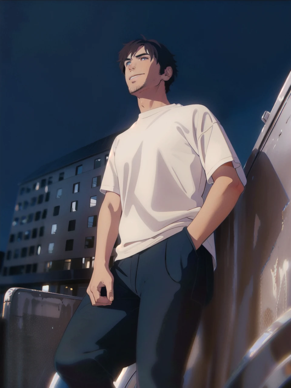 handsome face