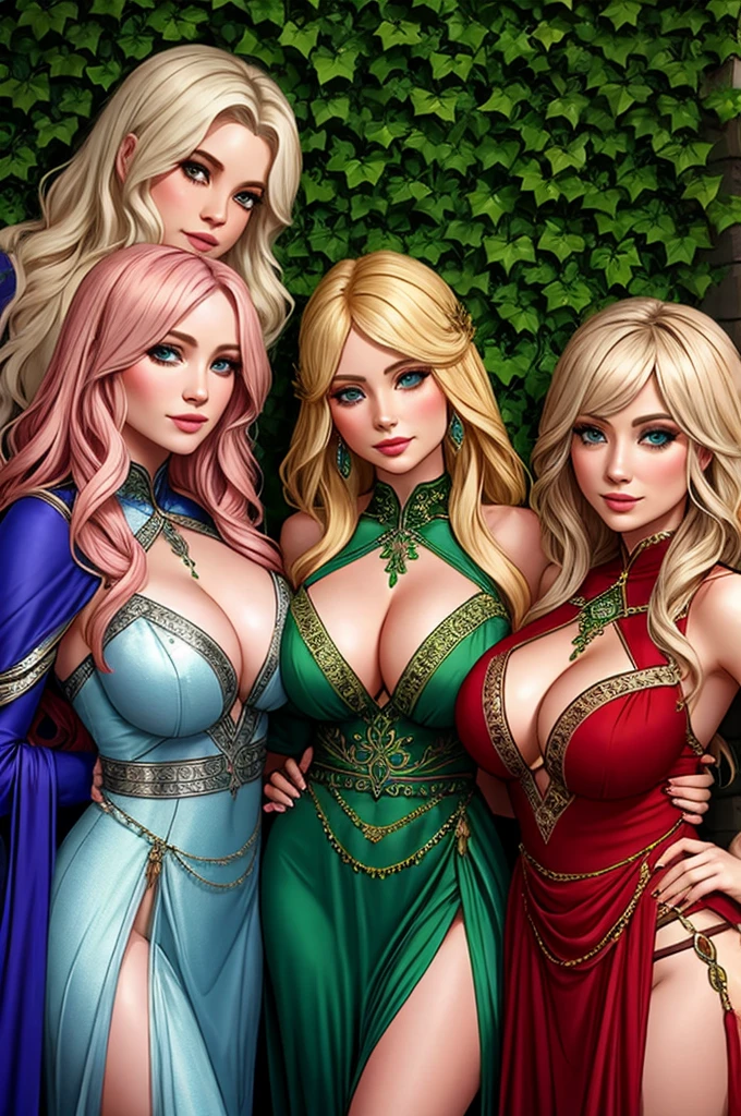 holly, ivy, druidess