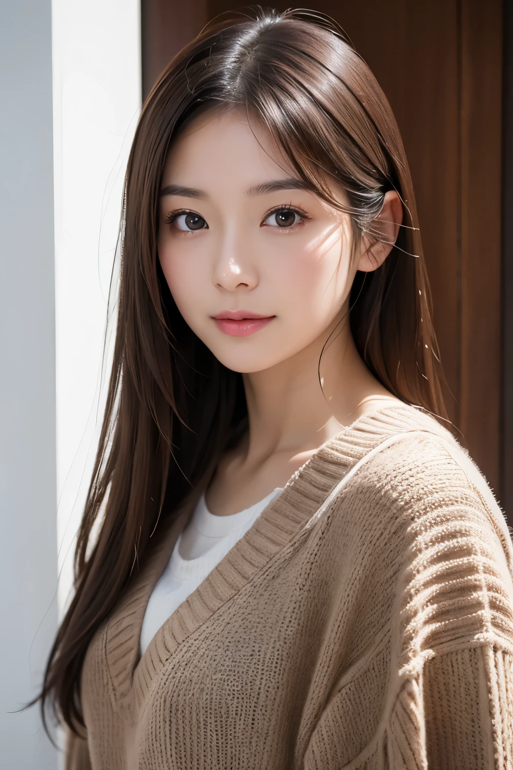 Japanese women、30 years old、Beauty、No background、Dark brown hair、