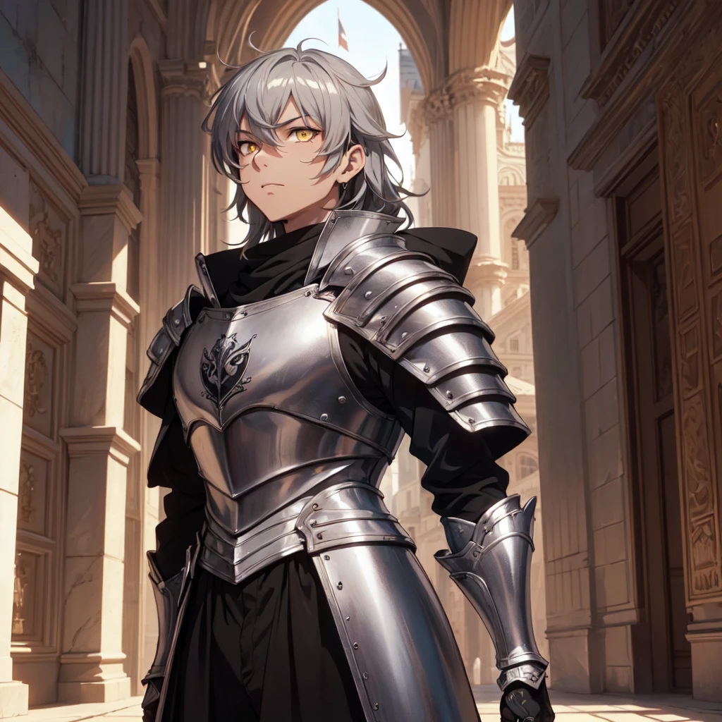 128K Ultra High Definition,
128K Ultra High Quality,
128K Ultra High Resolution,
Best Definition,
Best Quality,
Best Resolution,
Perfectly Detailed,
Perfectly Designed,
Extremely Detailed,
Extremely Designed,
Hyper Detailed,
Hyper Definition,
Hyper Quality,
Hyper Resolution,
Masterpiece,
(((Anime))),
Body Shot,
(((Boy))),
Handsome,
Muscular Body,
(((Black Mid Hair))),
(((Yellow Eyes))),
(((Silver Warlord Armor))),
(((Inside Of Medieval Royal Palace Background Scenery))),