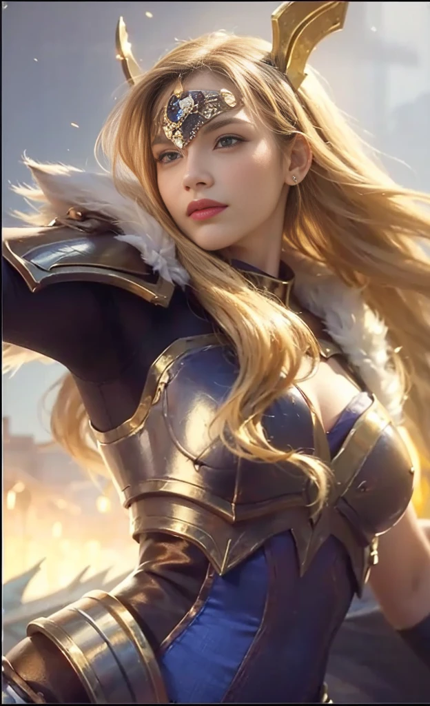 8k, best quality, highres, realistic, real person, A heroic character with silky blue bobbed hair, holding a legendary sword. The hero is narcissistic and smirking, with a mole on their cheek, embodying a unique blend of charm and confidence. The hero's attire is a combination of classic hero garb and stylish modern elements. The sword is intricately designed, shining with magical energy. The background reflects a grand adventure, with a sense of epic fantasy and heroism.