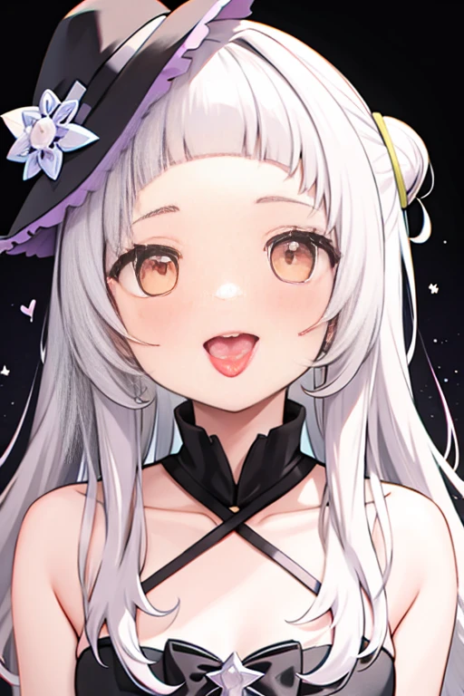 tongue out